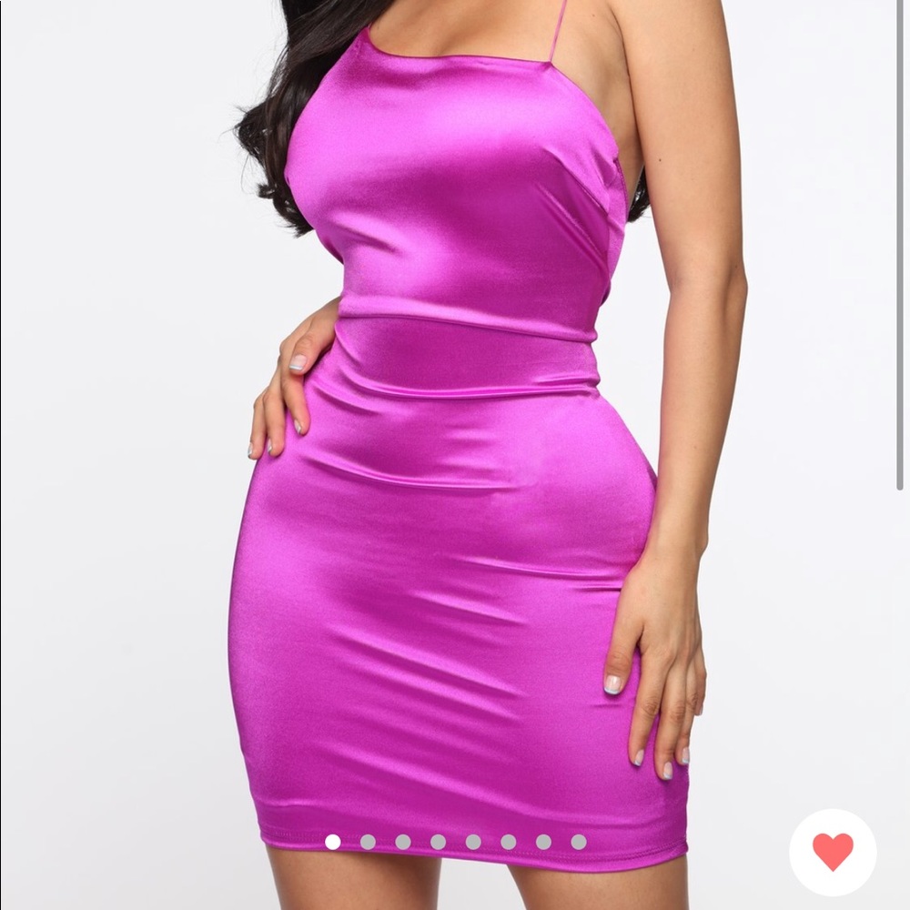 Brand new magenta mini dress